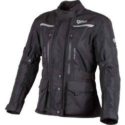 GMS Gear Damen Motorrad Textiljacke - Schwarz Damen
