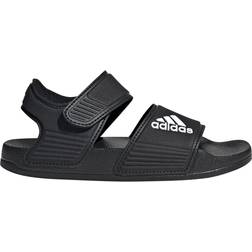 adidas Kid's Adilette Sandal - Core Black/Cloud White/Core Black