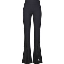 Nike Air Women's High-Waisted Full-Length Split-Hem Leggings - Black/White