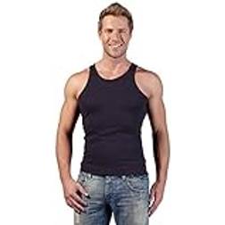 Svenjoyment Herren Bauch-weg-Shirt schwarz