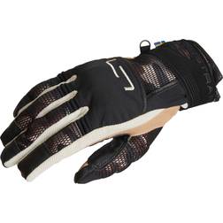 Lindstrands Nyhusen Motorcycle Gloves - Black/Green/Brown/Beige Unisex