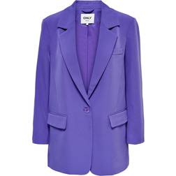 Only Lana Berry Blazer - Deep Blue