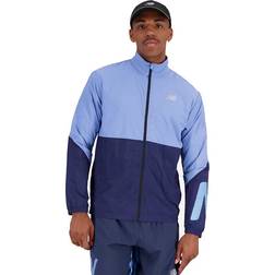 New Balance Graphic Impact Jacket Blue Man