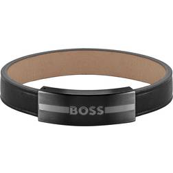 HUGO BOSS Men's Luke Leather Bracelet