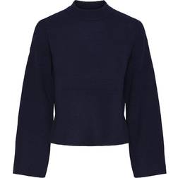 Y.A.S Frido Knitted Pullover - Night Sky