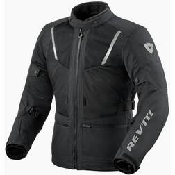 Rev'it! Levante 2 H2O Textiljacke - Schwarz/Hellgrau Herren, Damen