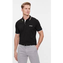 BOSS Polohemd Paddy Pro 50469102 Schwarz Regular Fit