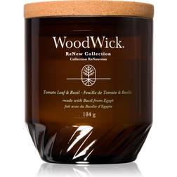 Woodwick Rumdufte stearinlys Tomato Leaf & Basil Duftlys