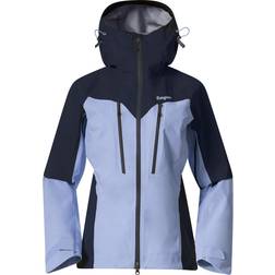 Bergans Tind 3L Shell Jacket Women - Blueberry Milk/Navy Blue