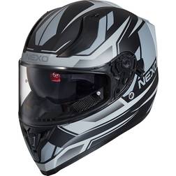 Nexo Integralhelm Sport II Silber Dekor #20