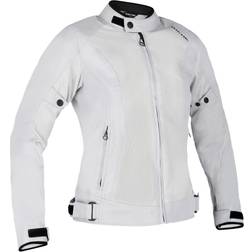 Richa Airsummer Damen Motorrad Textiljacke, grau, Größe