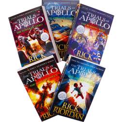 Trials of Apollo By Rick Riordan 5 Books Collection Set Ages 9-14 Paperback (Paperback)