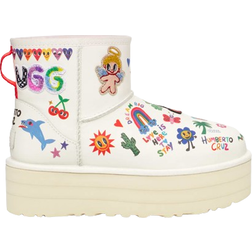 UGG Classic Platform Pop Sketch - White