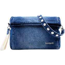 Desigual M Multi Position Denim Bag - Blue