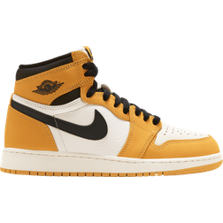 Nike Air Jordan 1 High OG GS - Yellow Ochre/Sail/Black