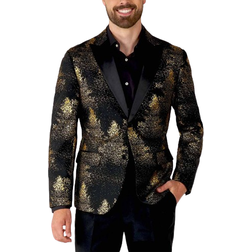 OppoSuits Festive Forest Men's Blazer - Black