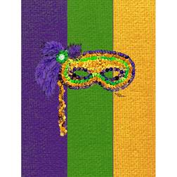 Caroline's Treasures Mardi Gras Flag 11x15"