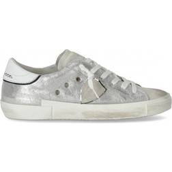 Philippe Model PRSX Low-Top Leather W - Silver