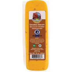 Deli Direct Wisconsin Smokey Bacon Cheddar Cheese 16oz