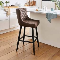 Dunelm Counter Height Montreal Brown Bar Stool 99cm