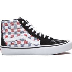 Vans SK8-HI Pro Sketched Checkerboard M - Black/White