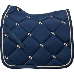 Back On Track Night Collection Dressage Saddle Pad - Blue