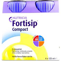 Nutricia Fortisip Compact Vanilla 4x125ml 4 pcs