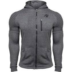 Gorilla Wear Delta Zipped Hoodie - Gray