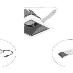 EVN LED Recessed White Spotlight
