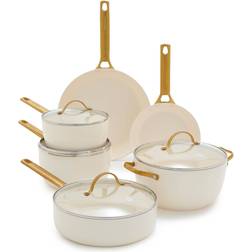 GreenPan Reserve Cookware Set with lid 10 Parts