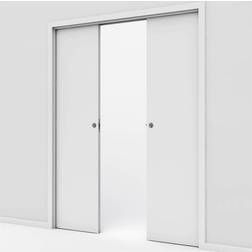 Safco Doors Smooth Compact/Solid with 70/95 Built-in Frame Skydedør S 0502-Y (150x210cm)