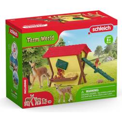 Schleich Feeding the Forest Animals 42658