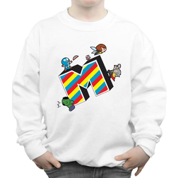 Marvel Boy's Kawaii Is For Sweatshirt - White