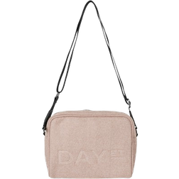 Day Et Woolen XL Boxy Bag - Taupe Melange/Brown