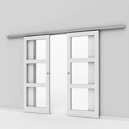 Safco Doors Double Solid Square Skydedør S 0502-Y (210x150cm)