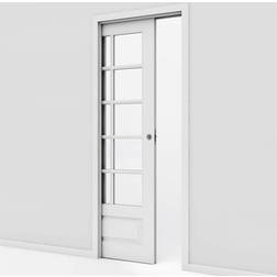 Safco Doors London Solid with 95/120 Built-In Frame Skydedør S 0502-Y (80x210cm)