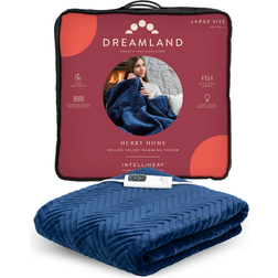 Dreamland Hurry Home Deluxe Velvet Warming Throw Large 160x120cm