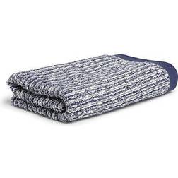 Move Brooklyn Nature/Deep Sea Bath Towel Natural, Blue (100x50cm)