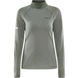 Craft Women's Adv Subz Wool Running Tee 2 - Thyme Melange