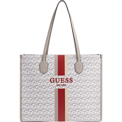 Guess Silvana G Cube Logo Shopper - Grey Multi