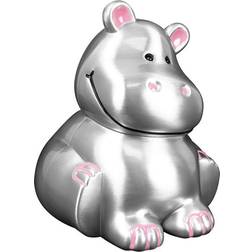 Nordahl Andersen Hippopotamus Pewter Plated Money Bank