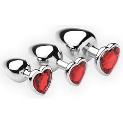 Frisky Chrome Hearts Anal Plug 3-pack