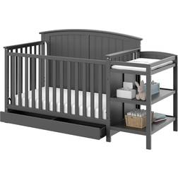 Storkcraft Steveston 5-in-1 Convertible Crib & Changer with Drawer 29.8x73.2"