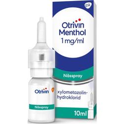 Otrivin Menthol 1mg/ml 10ml Næsespray