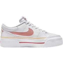 Nike Court Legacy Lift W - White/Guava Ice/Cedar/Red Stardust