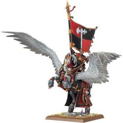 Games Workshop Warhammer The Old World Kingdom of Bretonnia Battle Standard Bearer on Royal Pegasus