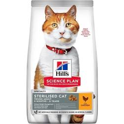 Hill's Science Plan Sterilised Cat Young Adult Cat Food with Chicken 3kg