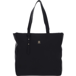 Tommy Hilfiger Soft Tote Shoulder Bag - Black