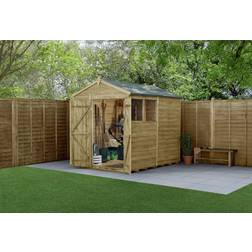Forest Garden 4LIFE Apex Shed 6x8 Double (Building Area )