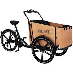 Wildenburg Urban E-Cargo Electric Cargo Bike with Center Motor - Natural